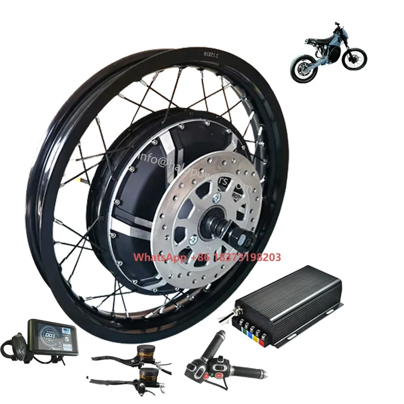 12000W Electric Motorcycle Hub Motor - 72 فولت 96 فولت QS 273