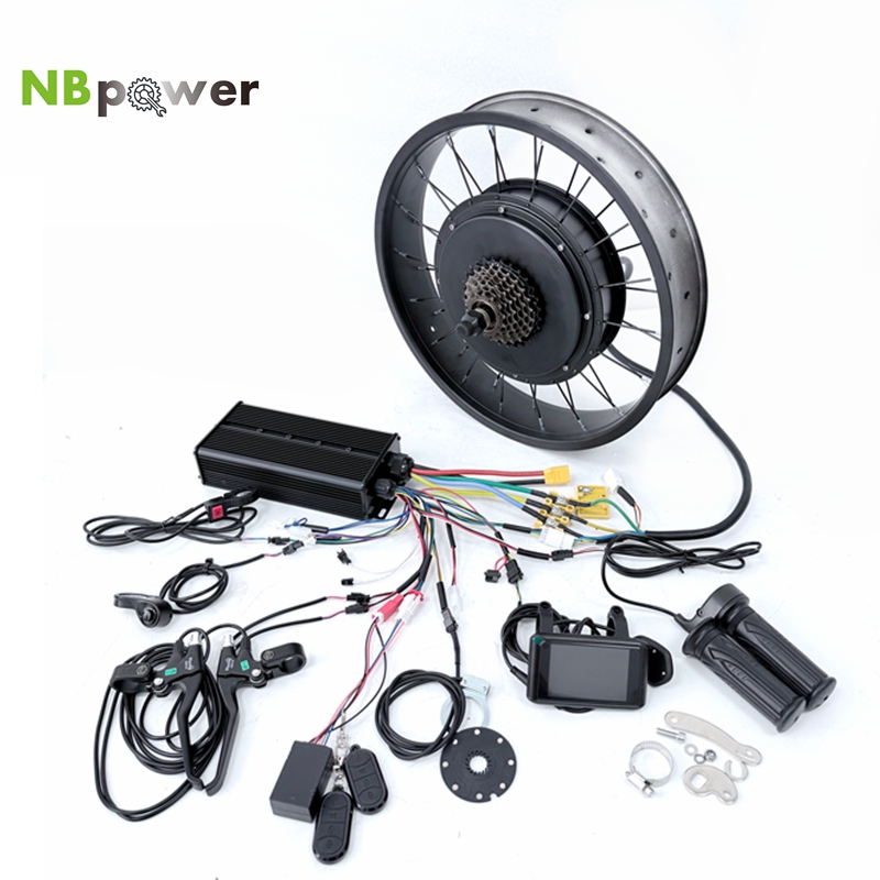 NBpower 72V 5000W 70-90km/h BL - مراجعة 5000W Hub Motor Kit 72V وسعره