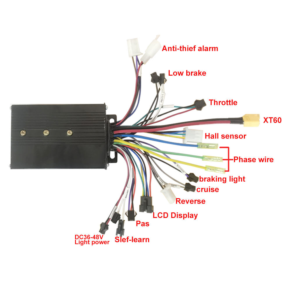 طقم وحدة تحكم مزدوجة لمحرك درا - مراجعة Dual Motor Ebike Kit 2000W وسعره