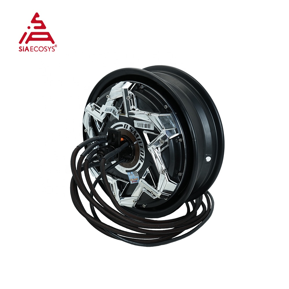 محرك QS مقاس 12×3.5 بوصة طراز  - مراجعة 12000W Electric Motorcycle Hub Motor وسعره