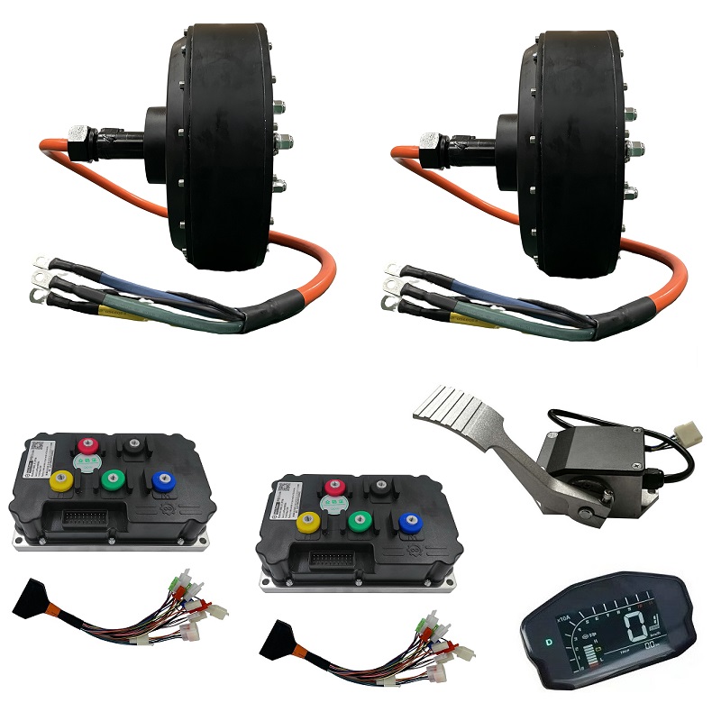 محرك QS 273 مزدوج بقوة 8000 وا - مراجعة 72V 8000W Brushless Hub Motor وسعره