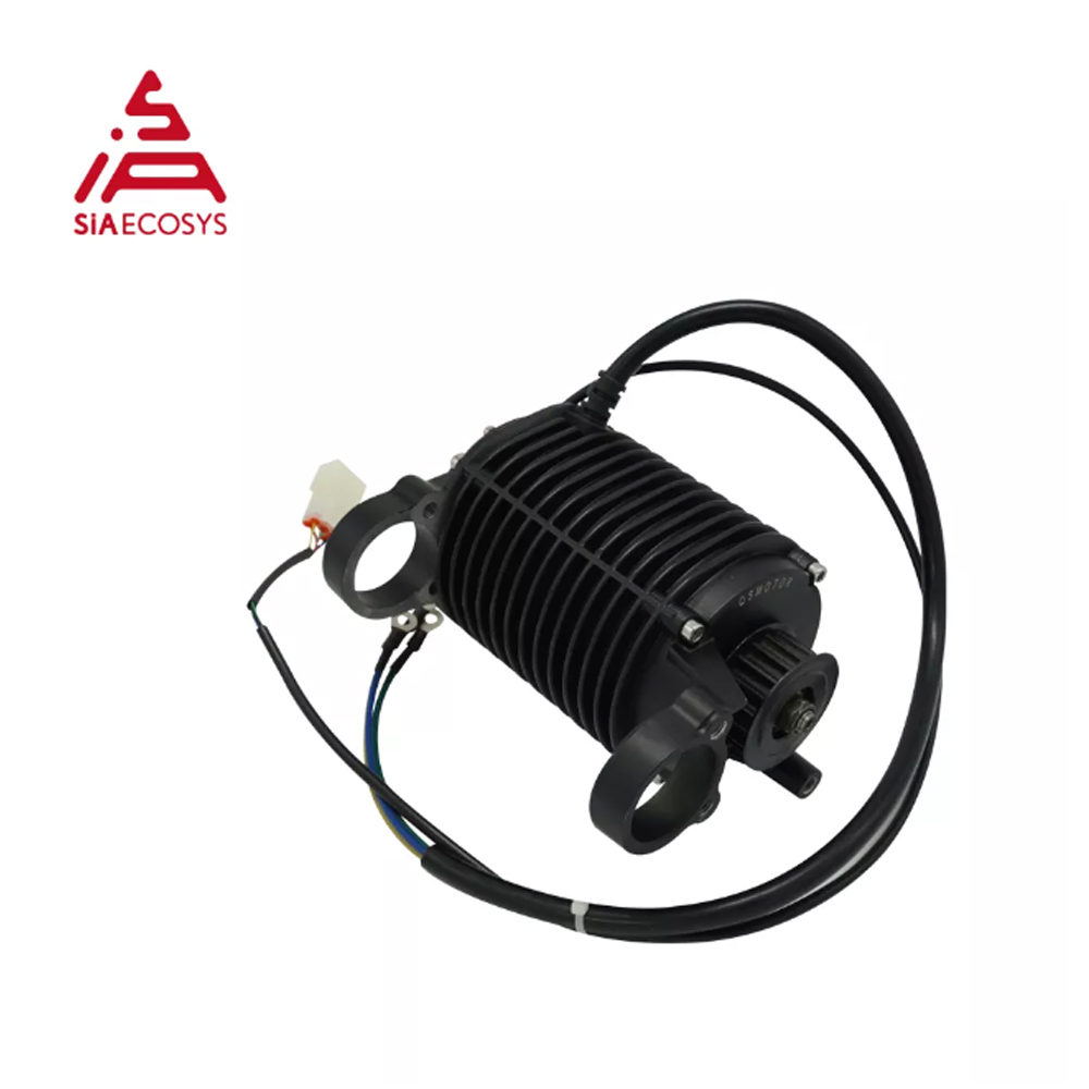 مجموعة محرك QSMOTOR بقوة 1000  - مراجعة Mid Drive Conversion Kit 1000W وسعره