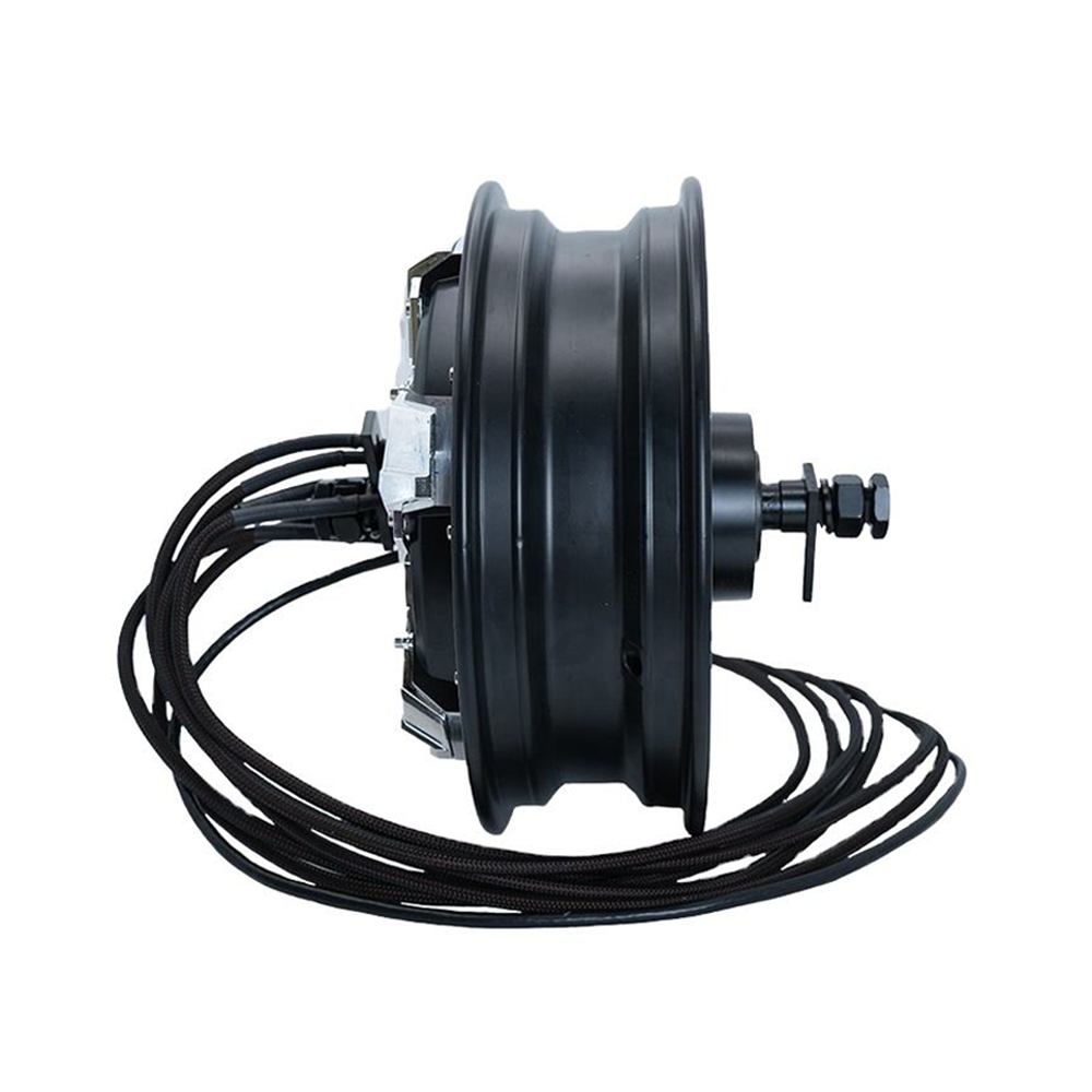 محرك QS مقاس 12×3.5 بوصة طراز  - مراجعة 12000W Electric Motorcycle Hub Motor وسعره